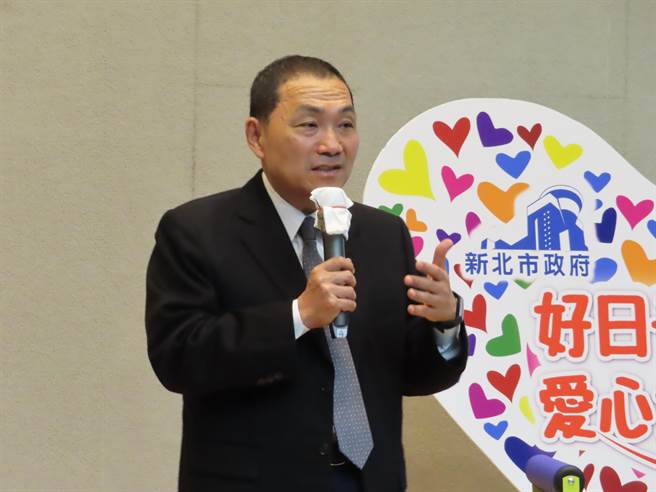 新北市长侯友宜。（资料照片，叶德正摄）