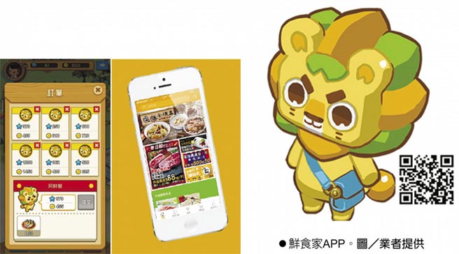 鮮食家app 遊戲 新鮮食材一次滿足 企業經營 工商時報