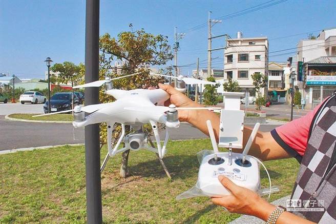 遙控無人示意圖。（圖/本報資料照，黎薇攝）