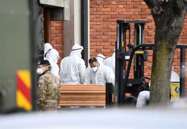 新冠肺炎示意圖。(圖/路透社)