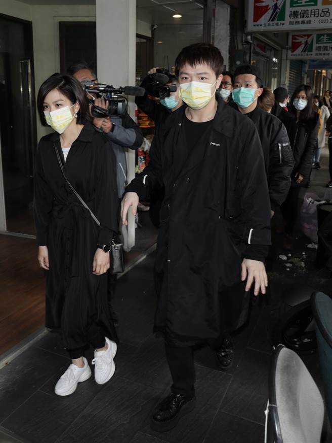 大飛、楊晨熙。(石智中攝)