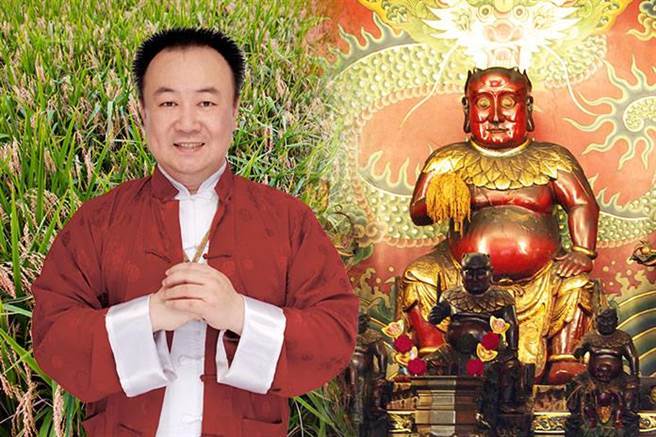 神農大帝是民間醫藥之神，相傳神農嚐百草，並發明農耕與市場機制(圖/中華堪輿道派、中華易經道派、謝沅瑾命理、民俗文化研究中心 提供)