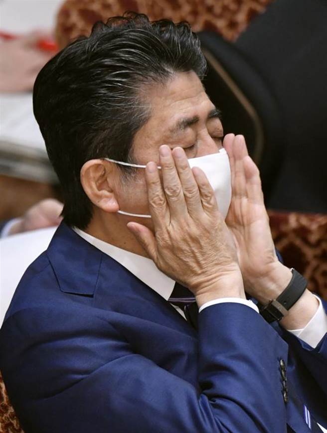 日本首相安倍晉三。（美聯社／共同社照片）