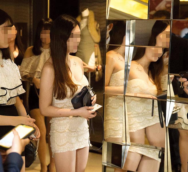 台北市一家高级酒店女公关确诊肺炎。（本报系资料照，示意图，与图中人地物无关）