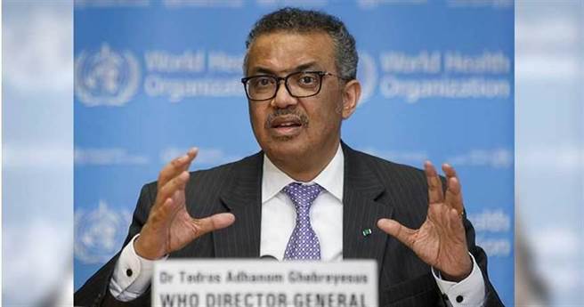 WHO秘书长谭德塞（Tedros Adhanom Ghebreyesus）。（图／达志／美联社）