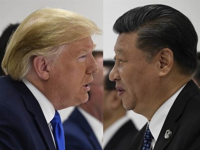 关于病毒起源是否与武汉实验室相关，美国总统川普表示已与中国大陆国家主席习近平讨论过一事。（合成图／美联社）