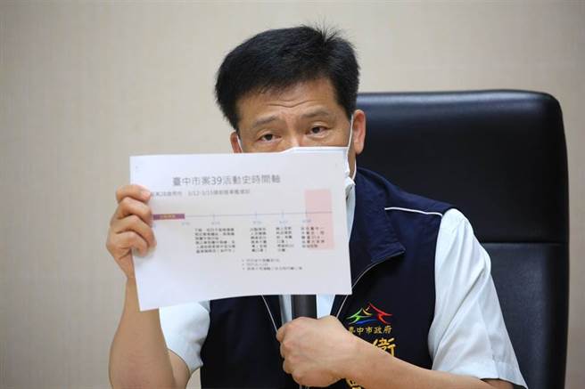 台中市政府公布台中市3名敦睦艦隊足跡。（馮惠宜攝）