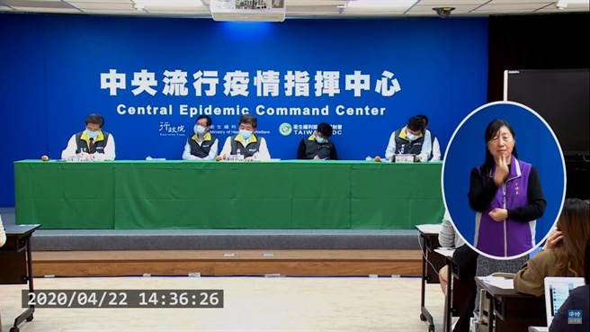 

今日（22）中央流行疫情指挥中心记者会说明我国新冠肺炎最新进度。（中时电子报直播）