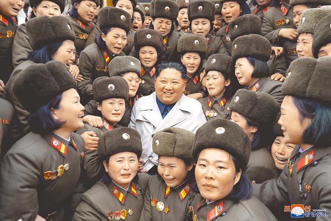 北韩领导人金正恩。（美联社）