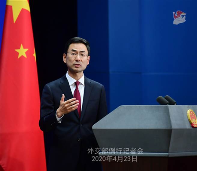 美国截断WHO金援后，大陆外交部发言人耿爽宣布再加码3000万美元捐助WHO用于全球防疫。（图／大陆外交部）