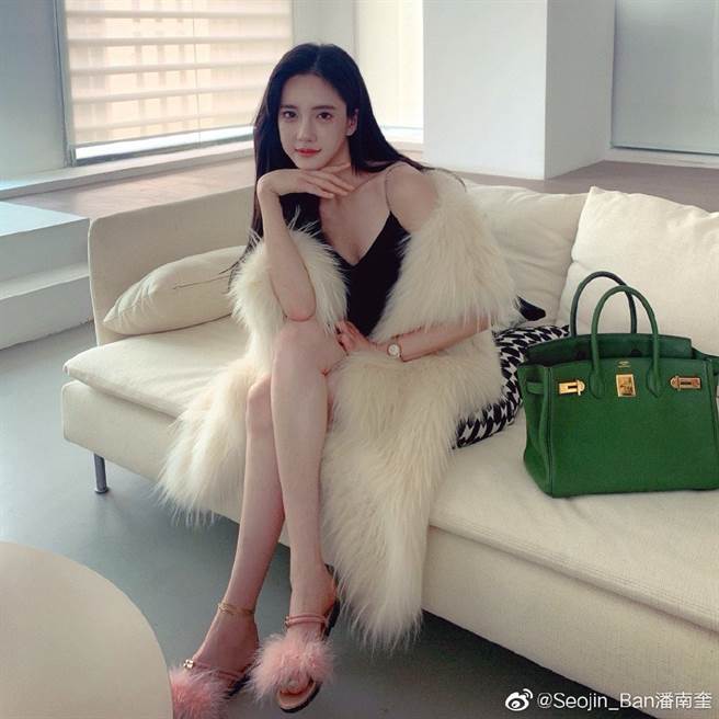 潘南奎身材火辣。(取自微博)
