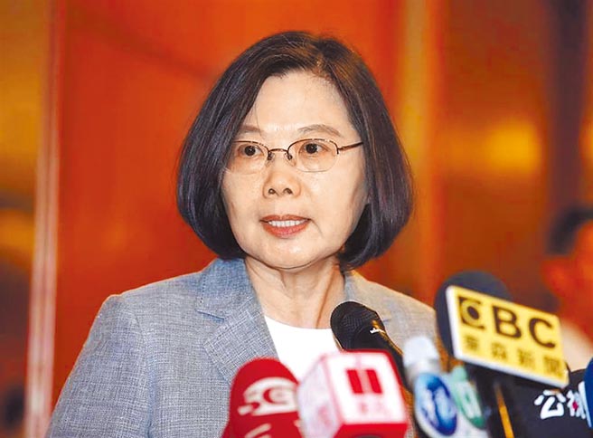 总统蔡英文。(资料照片)