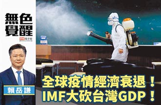 賴岳謙：全球疫情經濟衰退！IMF大砍台灣GDP！