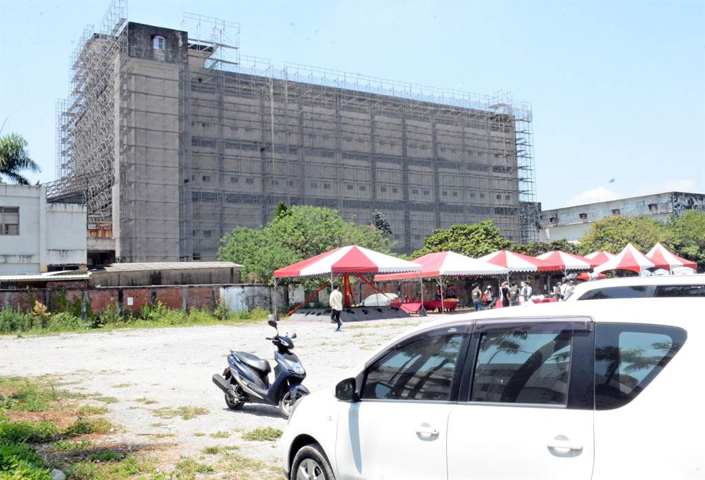 屏東舊酒廠立體停車場動土