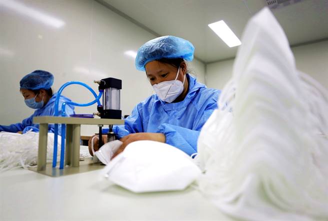 德國政府證實，約1／5從大陸進口的口罩不符合醫用規定。（資料照／新華社）