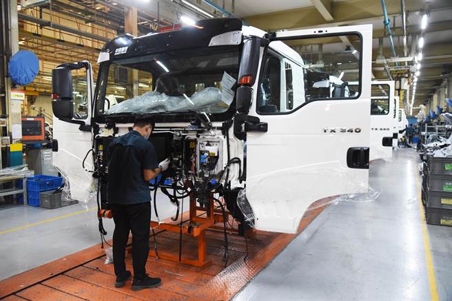 大陸製造業價格指數低迷，國內需求受疫情壓抑，未來經濟不太可能出現V型復蘇。（圖／新華社）