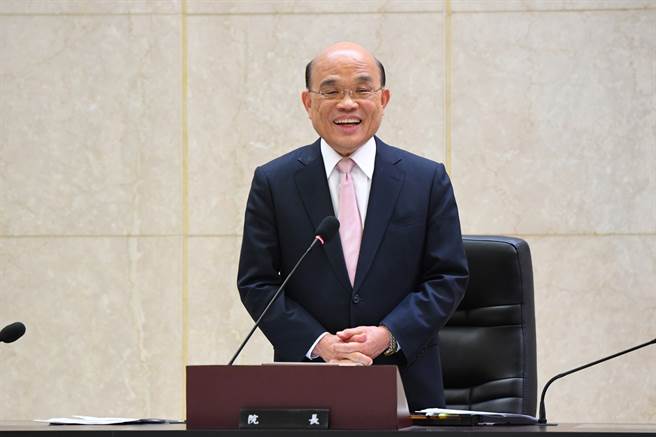 行政院長蘇貞昌。（行政院提供）