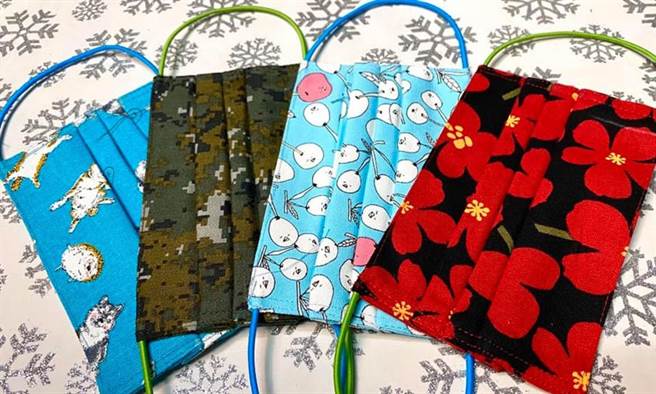 （布口罩有透气性佳、吸附汗水、易清洗替换的优点，是天热时的不错选择。图片来源：陈冠廷医师提供）