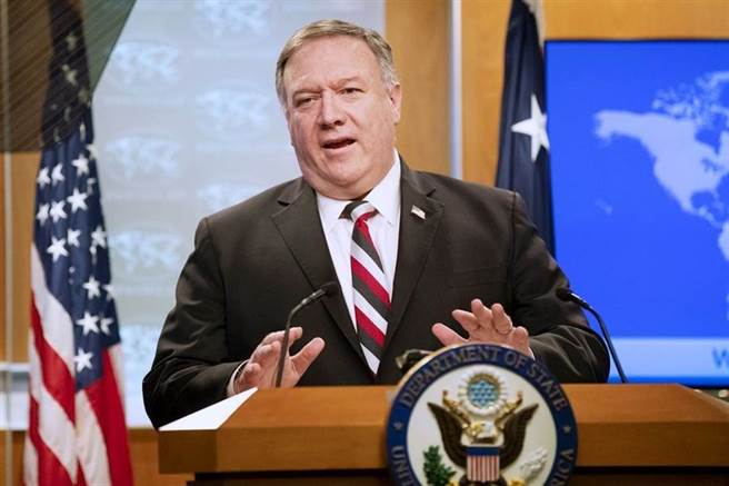 美國務卿蓬佩奧致信蔡英文總統祝賀其第2個任期，美國與台灣的夥伴關係將繼續蓬勃發展。（圖／美聯社）