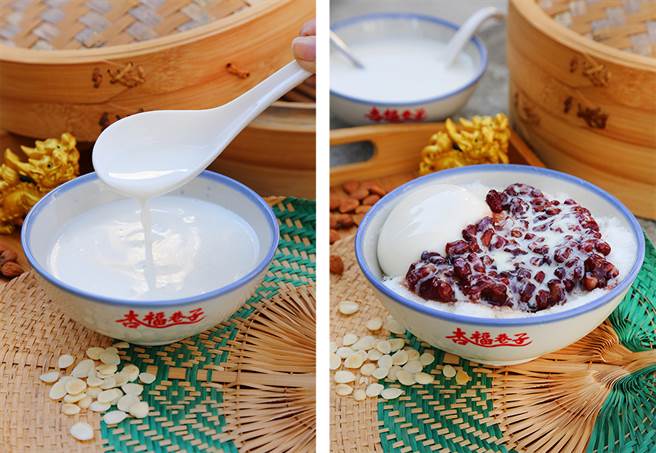 爬完山来碗杏仁茶或杏仁冰，最是解渴清凉。（摄影／Carter）
