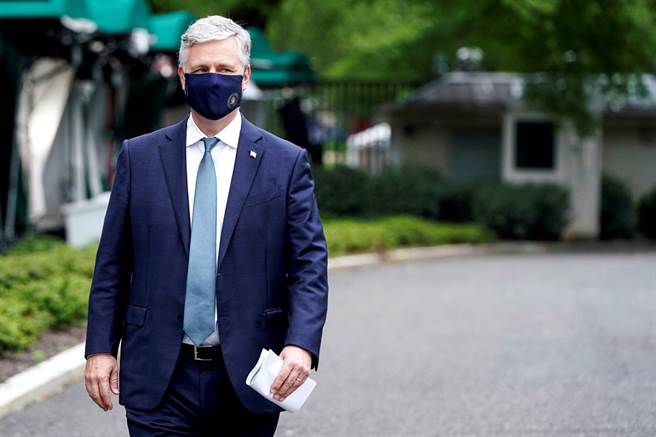 美國國家安全顧問歐布萊恩（Robert O’Brien）24日砲轟大陸隱匿新冠肺炎疫情的做法，宛如當年蘇聯隱瞞車諾比（Chernobyl）核災，害美國經濟損失數兆美元。（圖／路透社）