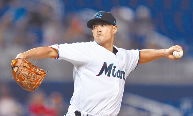 马林鱼与陈伟殷解约认赔的2200万美元薪资，今年不像其他合约内的球员恐因疫情而减薪。（美联社）