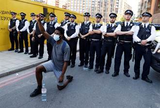 多國聲援美國示威　倫敦23人被捕