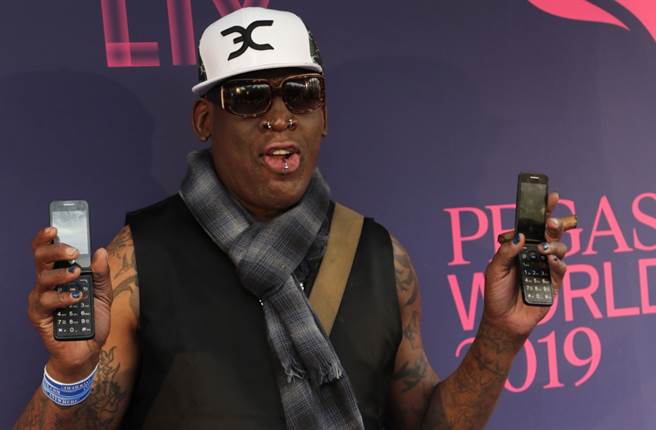 NBA名人堂球星罗德曼谈论全美的示威风波。（美联社资料照）