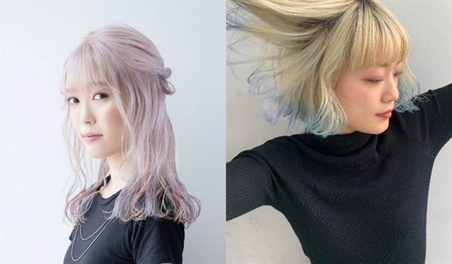 日韩风靡的「冰雪裙襬染」。（图／品牌提供）