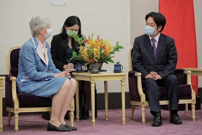 賴清德：台英關係有目共睹。總統府提供