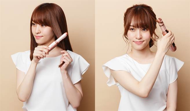 充电后可无线使用更顺手，夹直夹卷任意切换非常方便。（图／品牌提供）