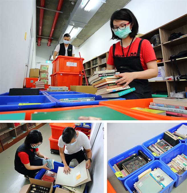 挑书人以挑书为专业，为报废书籍重新找回价值。（摄影/Carter