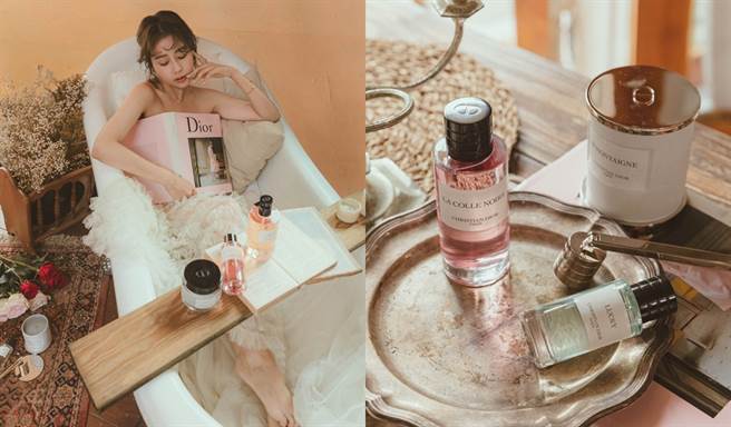 迪奥线上旗舰店今日开幕，唐葳最爱的迪奥香氛世家系列在旗舰店也买得到。（图／品牌提供）