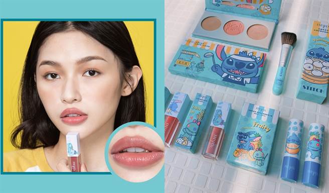 FreshO2与迪士尼携手推出结合台湾小吃的史迪奇彩妆。（图／品牌提供、邱映慈摄影）