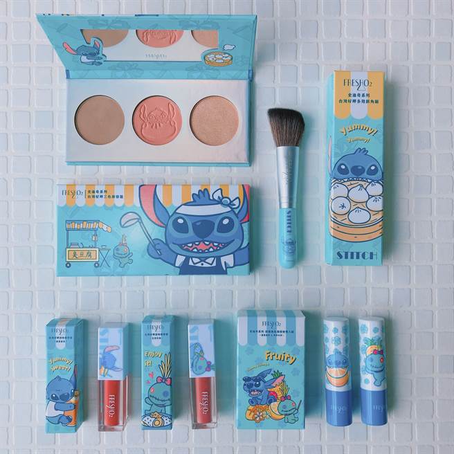 Stitch collection by FreshO2系列产品。（图／邱映慈摄影）
