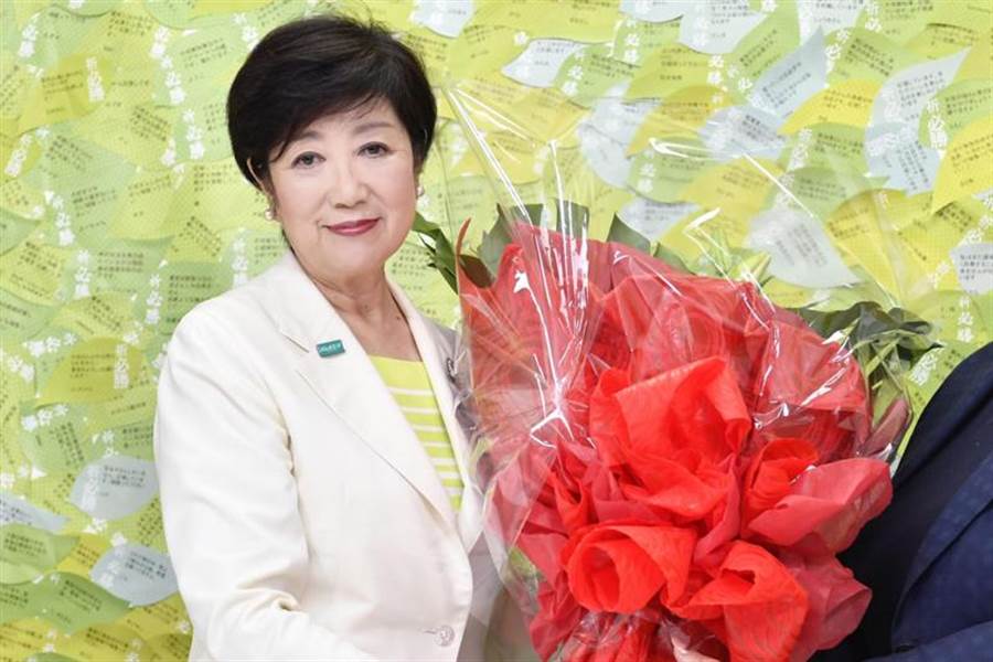 東京都知事選舉小池輕鬆當選連任 國際 中時