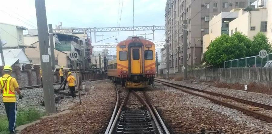 Changhua Ziqiang derailed!  It is expected that the restoration of the Taiwan Railway will be explained at 23:59 (Picture/Provided by Taiwan Railway)