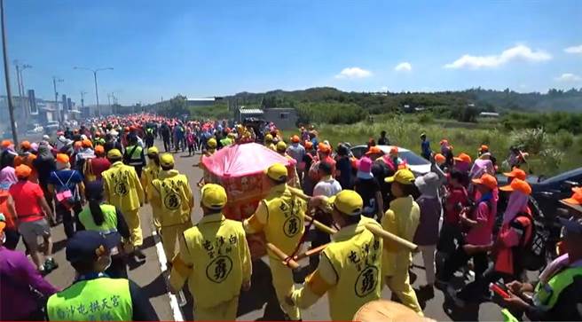 拱天宮白沙屯媽祖返回苗栗明天回宮 寶島 中時