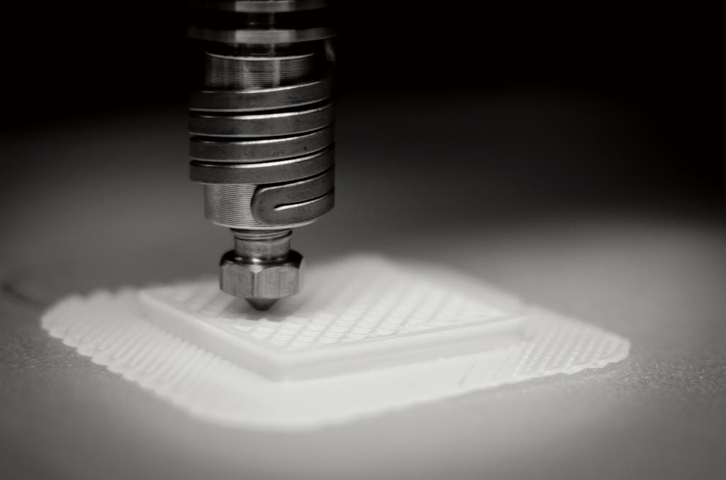 一體化複合醫材列印噴嘴，可列印出可吸收人體材料。圖／業者提供
