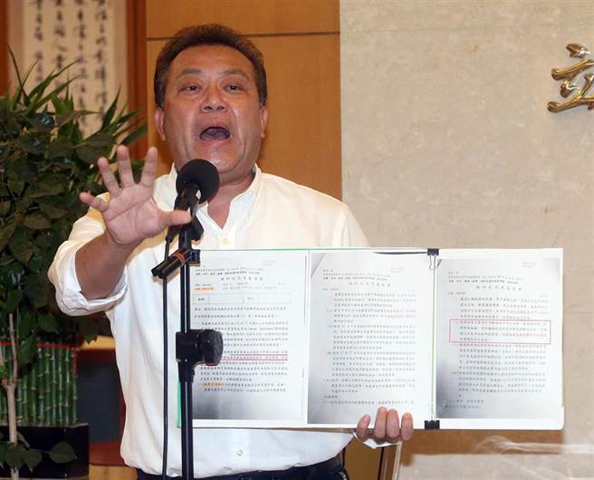 民进党立委苏震清。（资料照／赵双杰摄）