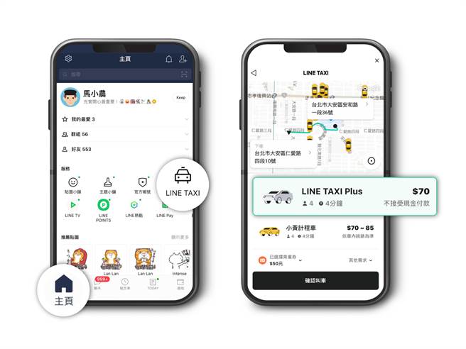 Line Taxi取得多元計程車營運許可正式對陣uber 科技 科技