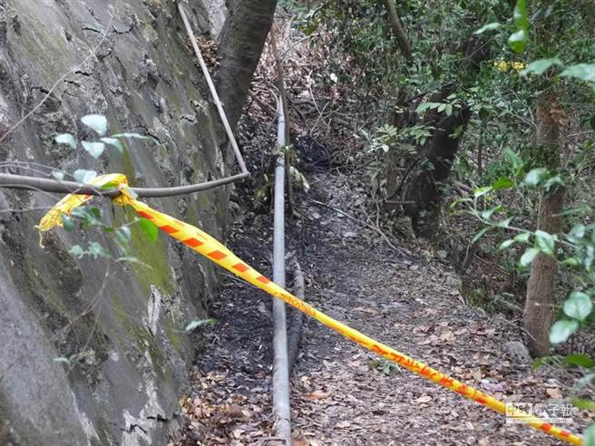 黄嫌奸杀学妹的焚尸处，在高市柴山法兴禅寺下方与球场旁树林。（中时资料照）