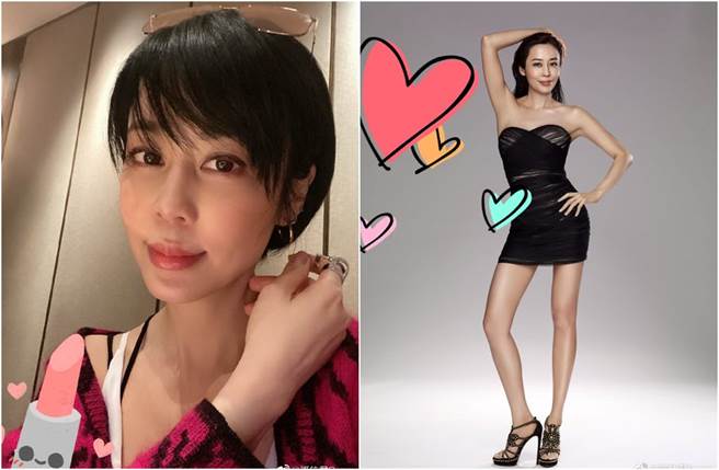 孙佳君和已逝富豪罗兆辉有过一段情，曾被对方爆出私密照，还称她「胸大无脑」。（图／翻摄自孙佳君微博）