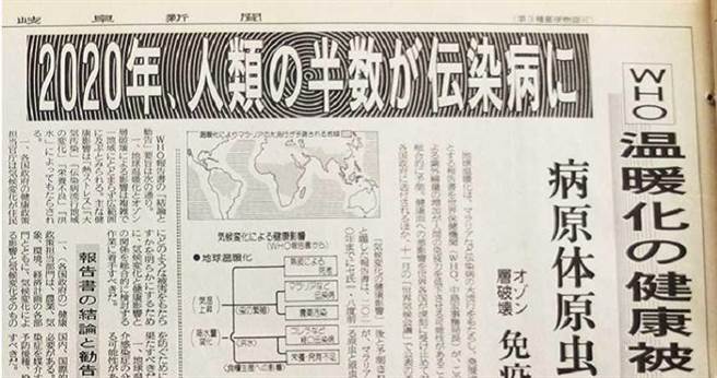 30年前老報紙 頭條神預言 半數人類染疫 細節全都符合 國際 中時新聞網