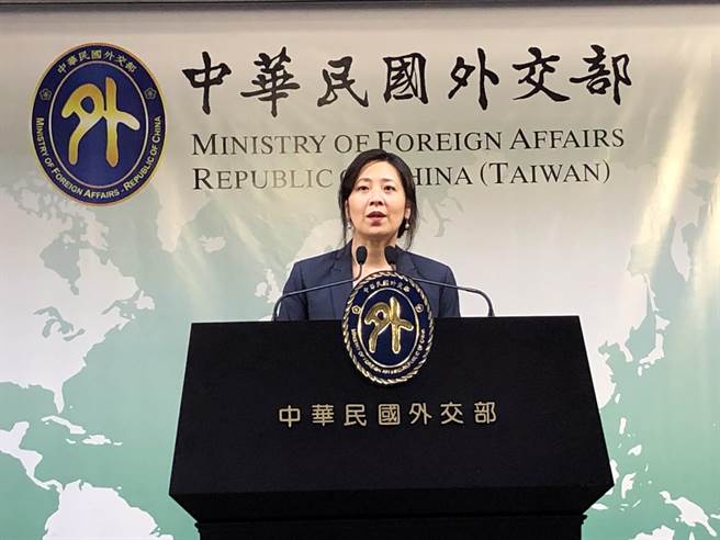 外交部發言人歐江安。（趙婉淳攝）