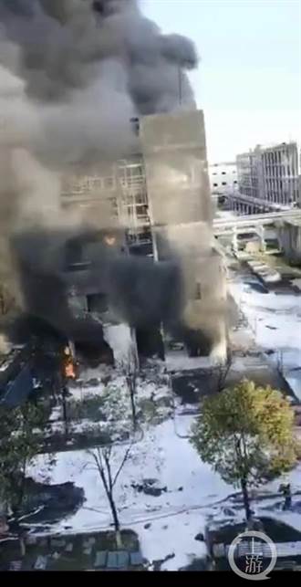 陸湖北省仙桃化工廠發生爆炸 造成6死4傷