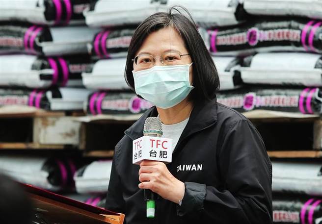 蔡英文總統。(總統府資料照片)