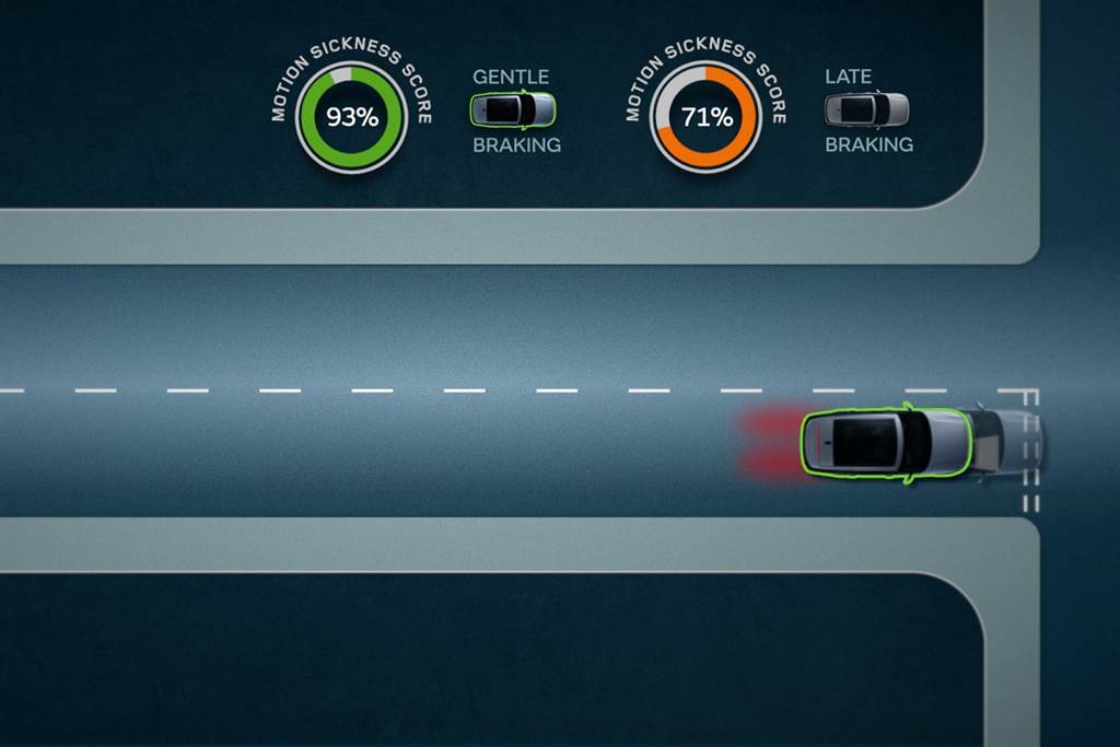 Jaguar Land Rover發展可避免暈車的自動駕駛
