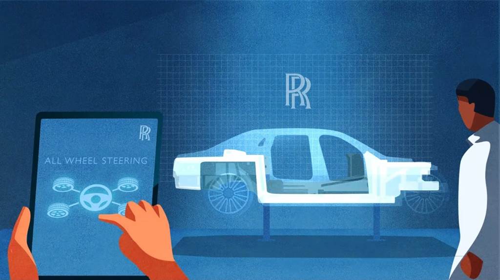 Rolls-Royce以動畫預告新世代Ghost將會有全新底盤設計！並配置全輪驅動與全輪轉向