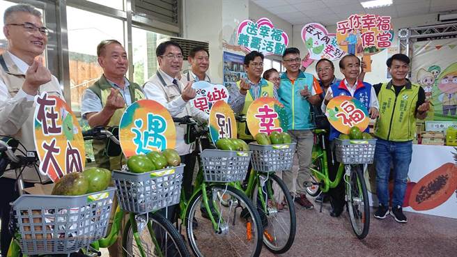 大內酪梨節8月16日登場，推出騎腳踏車採果活動。（台南市農業局提供／劉秀芬台南傳真）